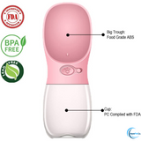 Portable Dog Water Bottle, Leak Proof with Drinking Feeder