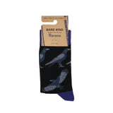Save the Raven Bamboo Socks
