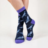Save the Raven Bamboo Socks