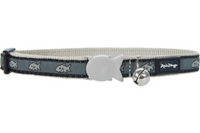 Red Dingo Cat Collar Shark 12mm x 20-32cm