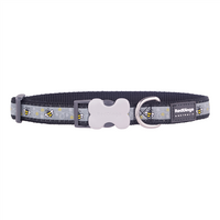 Red Dingo Dog Collar Bumble Bee Medium 20mm x 31-47cm