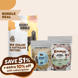 Kooky Kibble Grain-Free Dog Bundle with Treats & Toppers