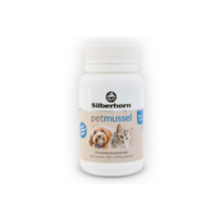 Silberhorn - Pet Mussel (Perna Canaliculus) • 100 x 200mg Greenshell Mussel Capsules • Use as a nutritional supplement to assist in keeping your pet in peak condition. New Zealand Green-Lipped Mussel adds B-complex vitamins, Omega 3 fats and mucopolysaccharides, as well as antioxident free radical cleansing properties. Just administer whole or sprinkle on their food!