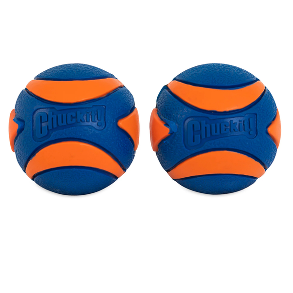 Chuckit! Ultra Squeaker Ball Med - 2pk