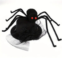 Pet Halloween Hat with Spider