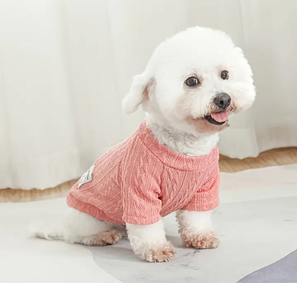 Polyester Knit Top for Small Dogs
