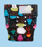 Octopus Print Reusable Pet Nappy, size S
