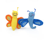 ZippyClaws Cat Toy Butterfly & Dragonfly - 2 pack