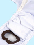 Bee Print Pet Nappy, size L