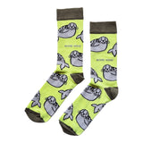 Save the Seals Bamboo Socks