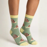 Save the Snail Bamboo Socks