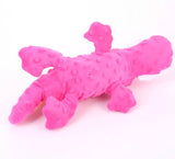 Squeaker Plush Gators Pet Toy for Small Dogs & Puppies, Soft & Durable