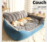 High Back Bolster Comfort Pet bed Dog Bed Super Thick Warm