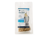 Topflite Cockatiel Bell  Ring a ding ding! Don’t wait for your bird friends to call on you – just give them a bell and let them know how much you love them.  Highly nutritious treats that also provide enrichment. Chewing on these treats will keep your bird/s entertained for hours.