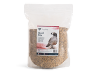 Topflite Quail Mix 2kg  While quails kept in an aviary are relatively easy to care for that does not mean you should skimp on quality feed. Our Quail Mix has everything your beautiful birds need for an ongoing maintenance diet.  Containing plenty of delicious New Zealand-grown canary seed and oilseed rape, 