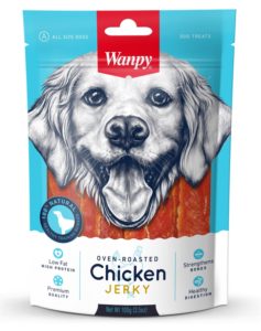 Wanpy Dog Chicken Jerky 100g
