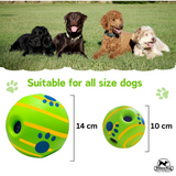 Whimsy Wag Giggle Glow Ball, Interactive Dog Toy