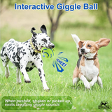 Whimsy Wag Giggle Glow Ball, Interactive Dog Toy