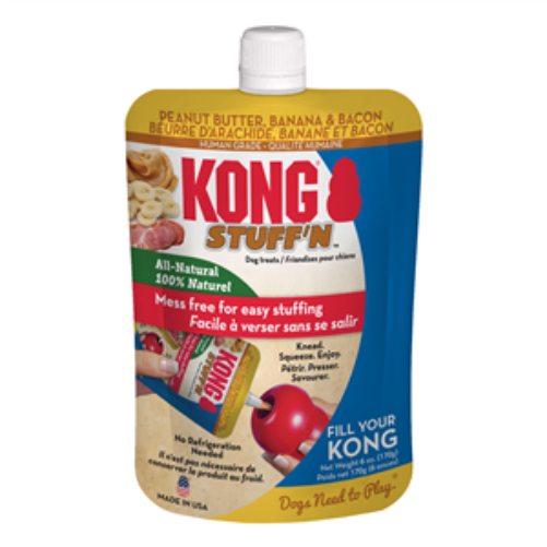 KONG Stuff'N All Natural Peanut Butter Bacon Banana 6 oz