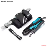 ZINGDOG Hands-Free Dog Leash with Waist Pouch for Running, Walking & Hiking