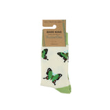Save the Butterfly Bamboo Socks