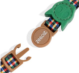 cat collar with breakaway buckle adjustable strap and metal d ring safety collar for cats