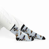 Blue Farm Animals Bundle of 3 Bamboo Sock Set