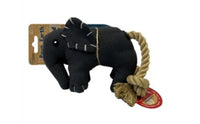 Paws 4 Earth Dog Toy, Elephant with Rope Tail