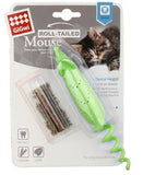 refillable catnip mouse toy dental chew textured cat toy gigwi