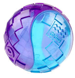 durable squeaky dog balls gogwi rubber fetch toy medium size textured grip