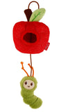 Gigwi Rookie Hunter caterpillar cat toy interactive treat dispenser catnip toy