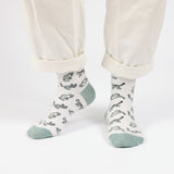 Save the Green Cat Bamboo Socks