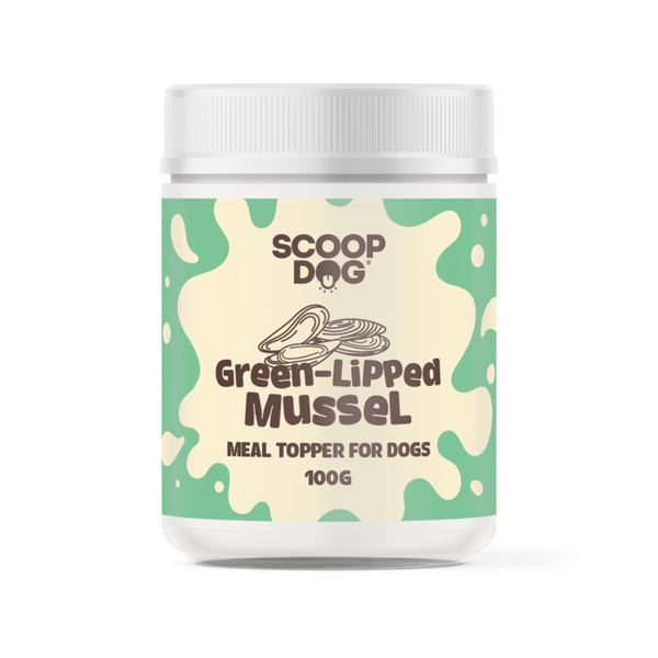 Scoop Dog - Topper - Green-Lipped Mussel 100g