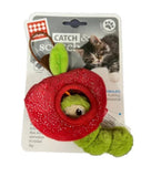 interactive cat toy with hidden treat pocket caterpillar hanging cat toy