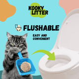 Kooky Litter Flushable Cat Litter