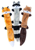 no stuffing dog toys squeaky plush skinny peltz toys for dogs