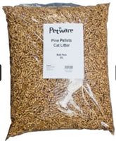 cat litter pine pellets