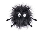 PLAY feline frenzy frisky furball cat toy fluffy catnip toy black