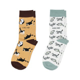 The Purr-fect Pair Bamboo Sock Set of 2