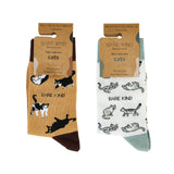 The Purr-fect Pair Bamboo Sock Set of 2