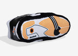 black sneaker dog toy squeaky plush reebok zee dog