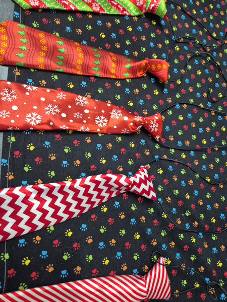 Christmas Bow Tie for Large Dogs