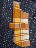 Recycled Wool Blanket Dog Coat 35cm 040