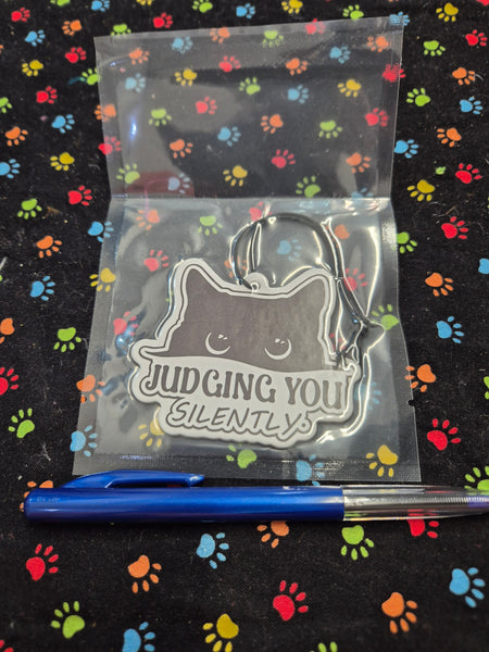 Judging You Silently Car Air Freshener