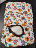 Bee Print Pet Nappy, size L