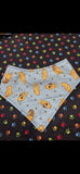 LuxeDog Honey Bear Reversible Dog Bandana - Handmade in NZ