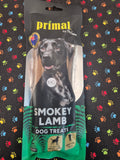 Primal Dog Treats Smokey Lamb 2pk -180g
