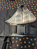 Handmade Oilskin Dog Coat - 33cm