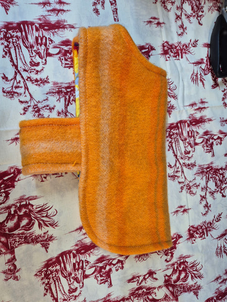 Recycled Wool Blanket Dog Coat 24cm