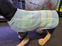 Recycled Wool Blanket Dog Coat 33 cm #66